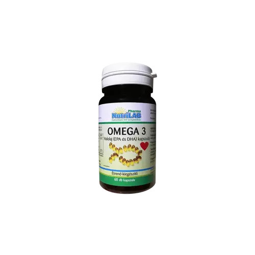 NutriLAB Omega 3 500 mg  kapszula 60x