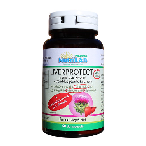 NutriLAB Liverprotect máriatövis kivonat vega kapszula 60x