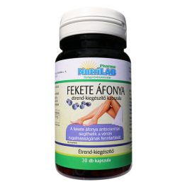   CSOMAG: NutriLAB Fekete Áfonya kapszula 30X  + AJÁNDÉK C-vitamin