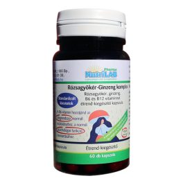   CSOMAG: NutriLAB Rózsagyökér-Ginzeng komplex 60x  + AJÁNDÉK C-vitamin