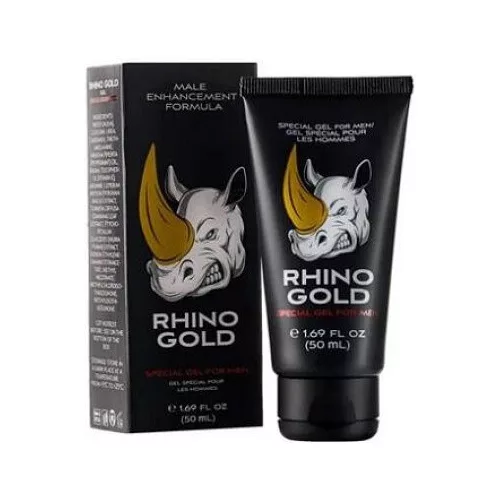 Rhino Gold potencianövelő és erekció gél férfiaknak - 50 ml
