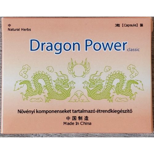 DRAGON POWER CLASSIC– 3 db potencianövelő