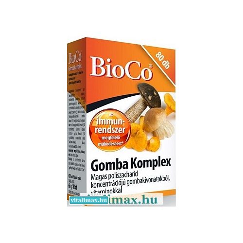 BioCo Gomba Komplex tabletta - 80 db