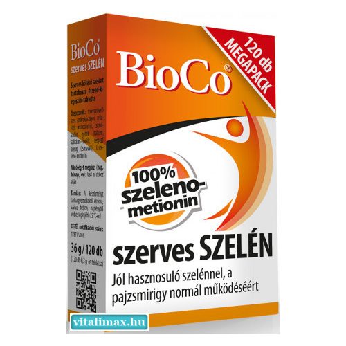 BioCo szerves SZELÉN - 120 db