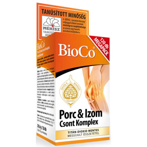 BioCo Porc Izom Csont Komplex MEGAPACK - 120 db