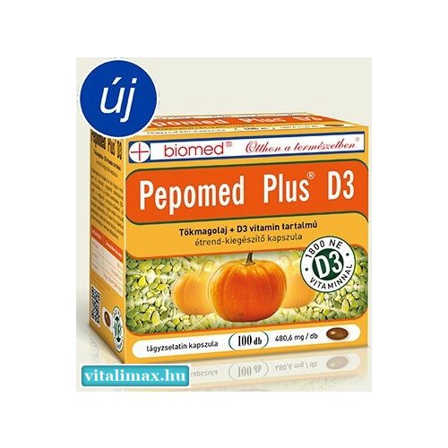 Biomed Pepomed Plus D3 - 100 kapszula