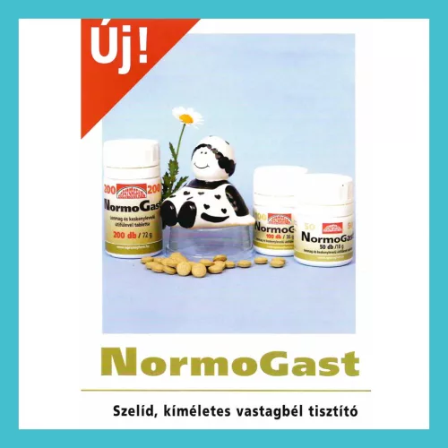 NormoGast béltisztító tabletta - 200 db