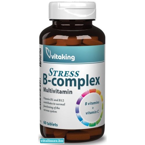 Vitaking STRESS B-complex tabletta - 60 db