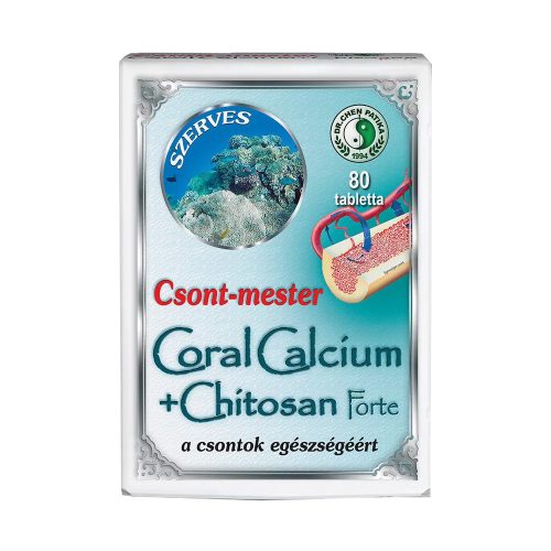 Dr. Chen Csont mester Coral Calcium + Chitosan - 80 db