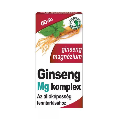 Dr. Chen Ginseng Mg komplex - 60 kapszula