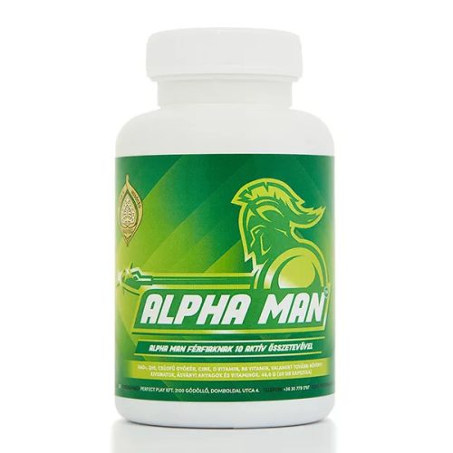 ALPHA MAN - FÉRFIERŐ NÖVELŐ ENERGIZÁLÓ ÉS IMMUNERŐSÍTŐ KÉSZÍTMÉNY - 60 db