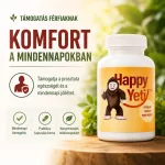 Happy Yeti férfi vizelési panaszokra 7 aktív összetevővel - 60 db kapszula