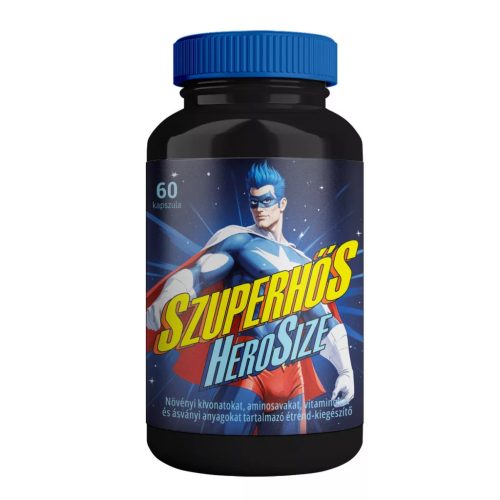 Szuperhős Hero Size méretnövelő kapszula - 60 db