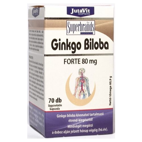 JutaVit GINKGO BILOBA FORTE - 70 db