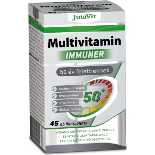 JutaVit Multivitamin felnőtteknek immuner 50+ - 45 db