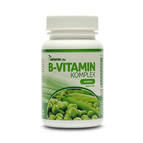 Netamin B-vitamin Komplex - 40 tabletta