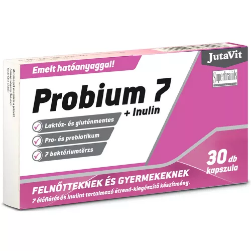 JutaVit Probium 7 + Inulin - 30 db