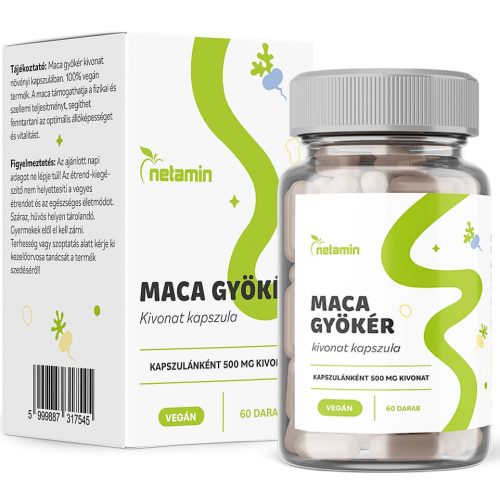 Netamin Maca Gyökér 500 mg kivonat - 60 db