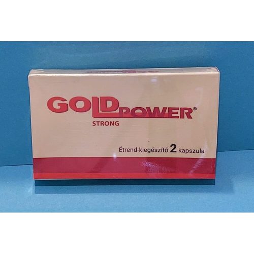 GOLD POWER STRONG – 2 db potencianövelő