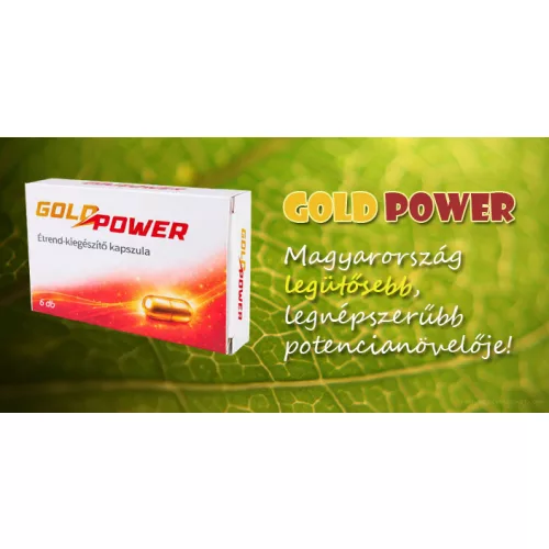 GOLD POWER - 6 kapszula