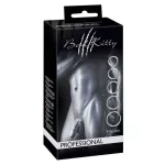 Bad Kitty Set of 5 Metal Rings