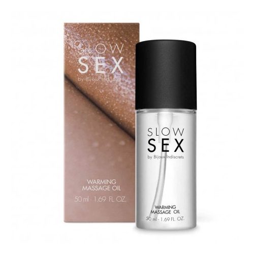 SLOW SEX Warming massage oil - 50 ml