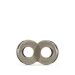 STAY HARD COCK RING AND BALL STRAP BLACK