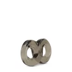 STAY HARD COCK RING AND BALL STRAP BLACK
