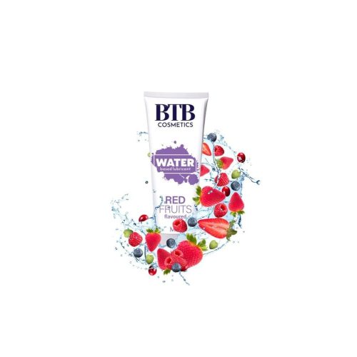 BTB WATER BASED FLAVORED RED FRUITS LUBRICANT 100ML