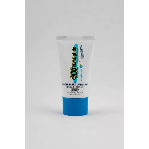 HOT eXXtreme Glide - waterbased lubricant + comfort oil a+ 30 ml