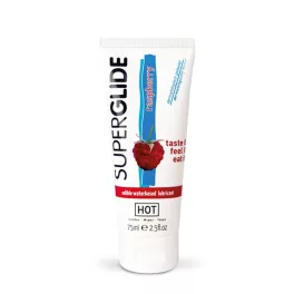 HOT Superglide lubricant waterbased - RASPBERRY 75 ml