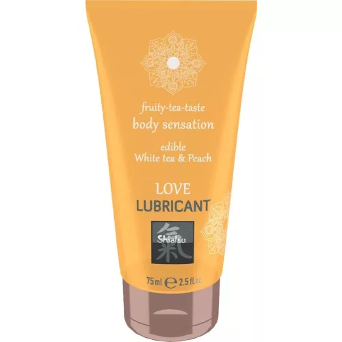 Love Lubricant edible - White Tea & Peach 75ml