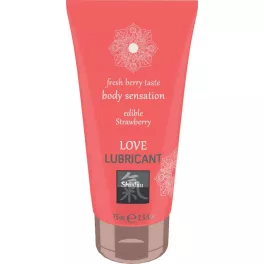 Love Lubricant edible - Strawberry 75ml