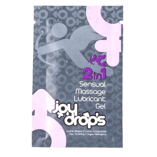 2 in 1 Sensual Massage Lubricant Gel - 5ml sachet