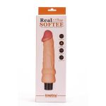 7.8" Real Softee Vibrating Dildo  2