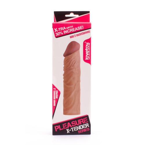 Pleasure X-Tender Penis Sleeve Flesh 3