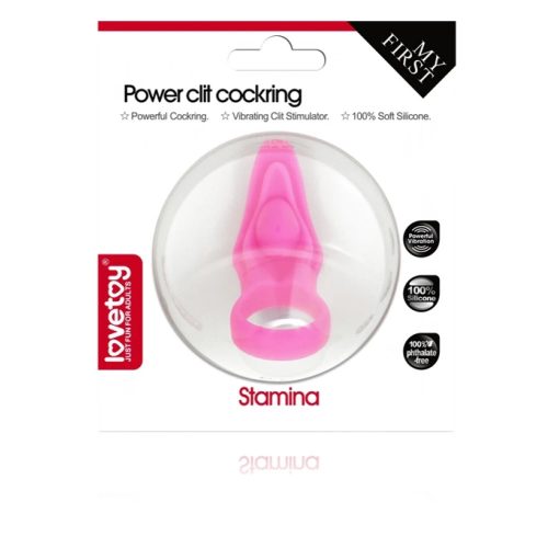 Power Clit Cockring Pink