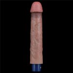9" REAL SOFTEE Rechargeable Silicone Vibrating Dildo
