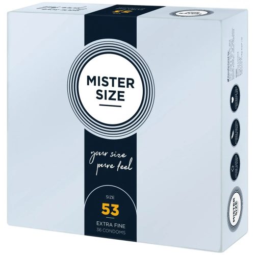 MISTER SIZE 53 mm Condoms 36 pieces