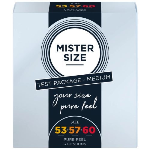 MISTER SIZE - 53-57-60 (3 condoms)