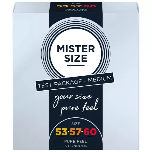 MISTER SIZE - 53-57-60 (3 condoms)