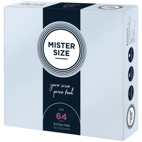 MISTER SIZE 64 mm Condoms 36 pieces