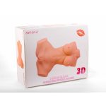 Double Hole 3D Masturbator III