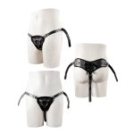 Strap-on harness with two rings