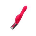 TITANZ 8.5" SILICONE RECHARGEABLE VIBRATOR IN PINK