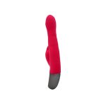 TITANZ 8.5" SILICONE RECHARGEABLE VIBRATOR IN PINK