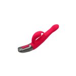 TITANZ 8.5" SILICONE RECHARGEABLE VIBRATOR IN PINK