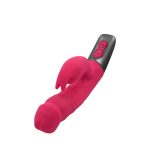 TITANZ 7" SILICONE RECHARGEABLE VIBRATOR IN PINK
