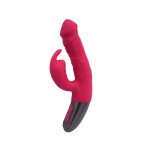 TITANZ 7" SILICONE RECHARGEABLE VIBRATOR IN PINK