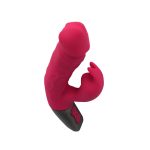 TITANZ 7" SILICONE RECHARGEABLE VIBRATOR IN PINK